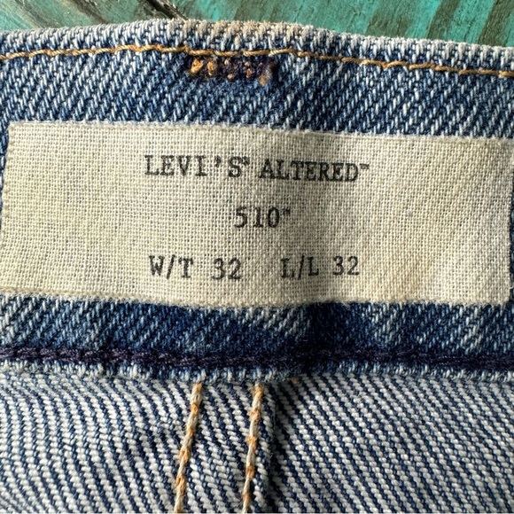 Levi's 510 Skinny Jeans Altered Fit Size 32 - Picture 8 of 11